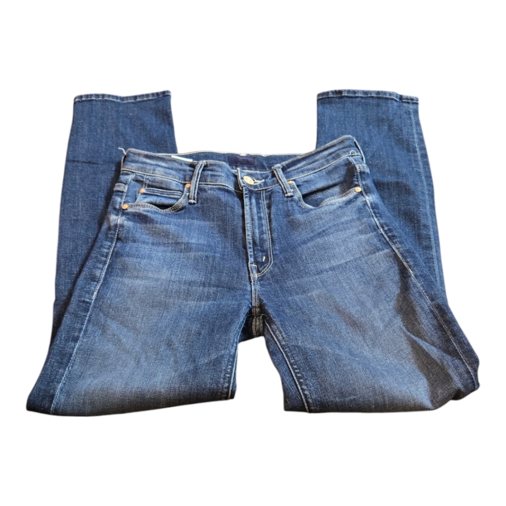 MOTHER The Mid Rise Dazzler Ankle Sz 24